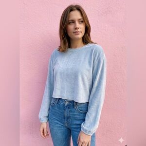 Altar'd State Sky Blue Sweatshirt